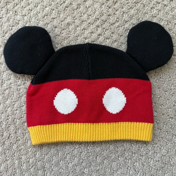 Disney Other - Disney Baby NWOT Mickey Mouse Ears Disneyland Beanie Hat 18-24 Months